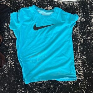 Aqua Nike Tee